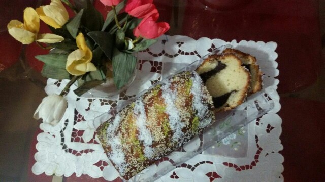 عکس کیک صبحانه ساده