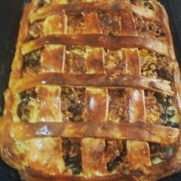 عکس تارت مرغ