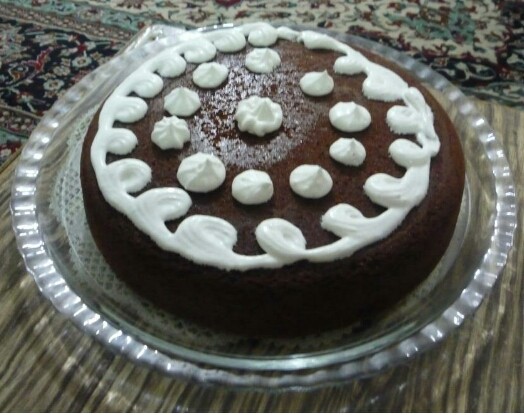 کیک ساده خانگی 