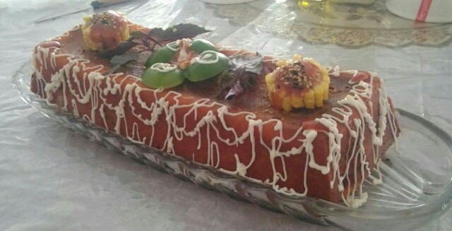 عکس کیک گوشت