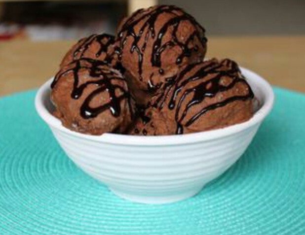 عکس بستنی شکلاتی