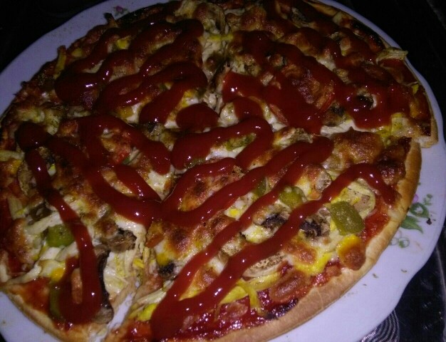 پیتزای مرغ