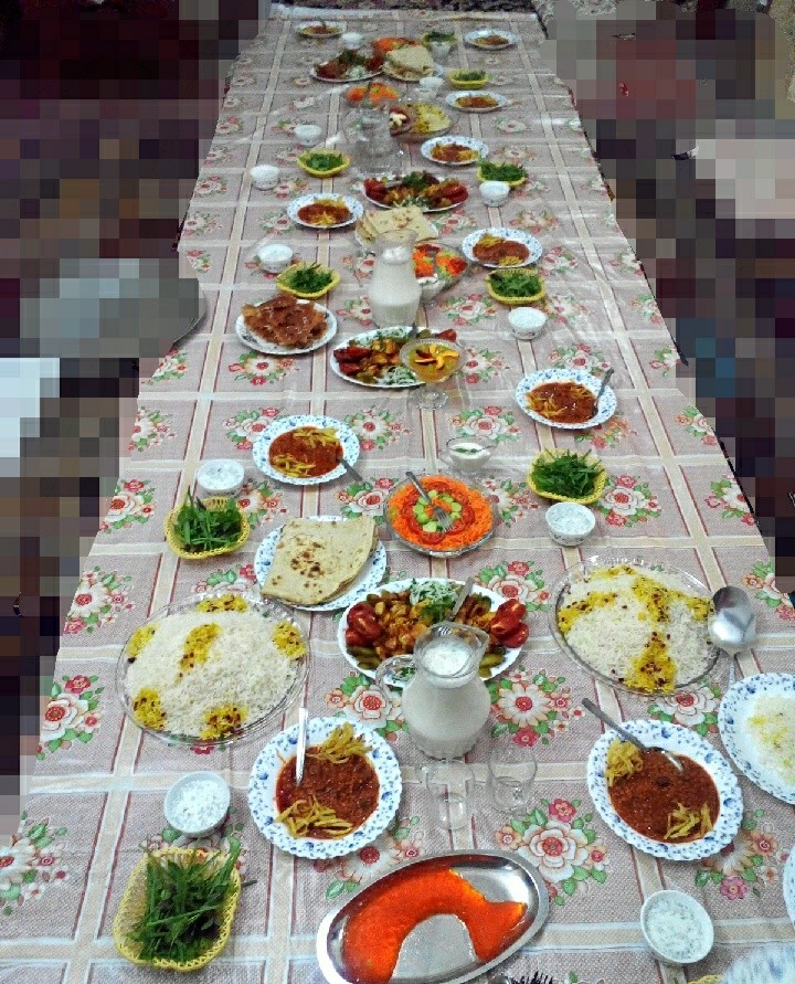 عکس شام مهمانی