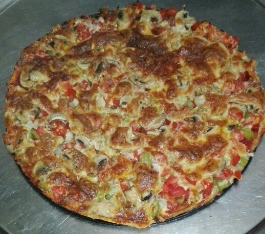 عکس پیتزا قارچ