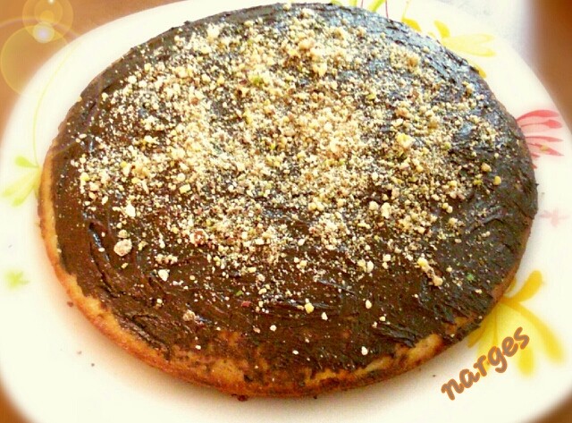 عکس کیک ساده خانگی