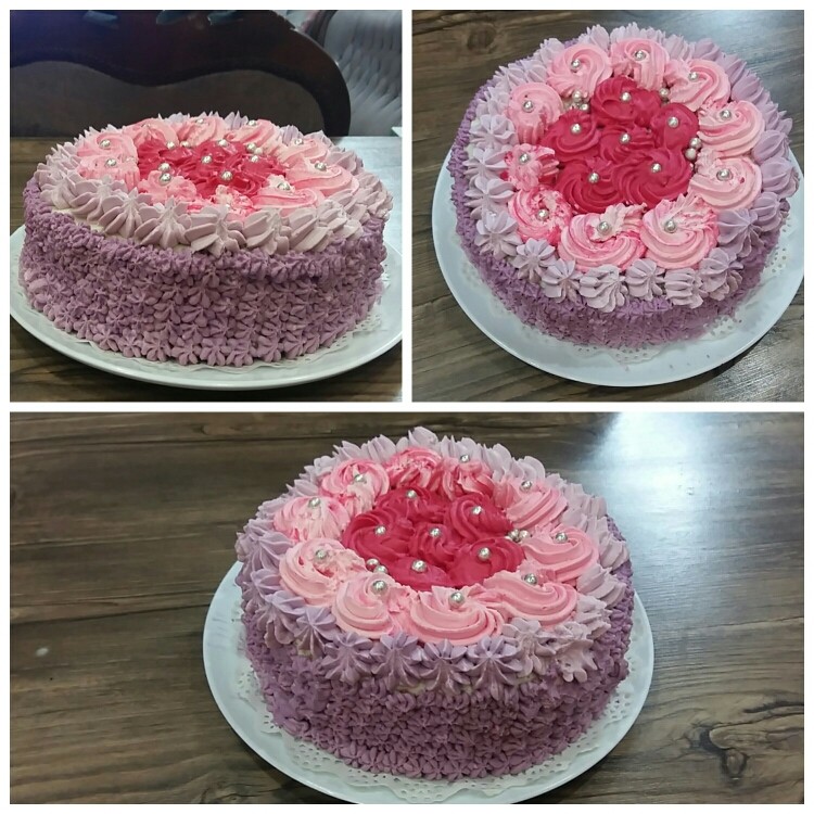 کیک تولد واسه مادرشوهرم