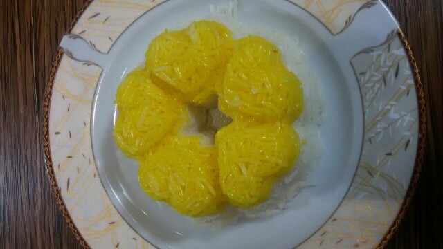عکس برنج زعفرونی