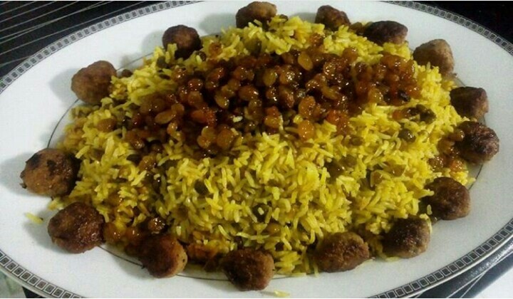 عدس پلو با کوفته قلقلی | سرآشپز پاپیون