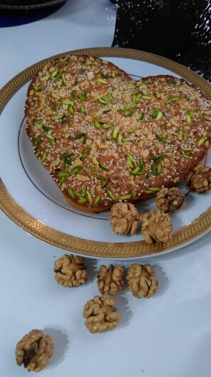 عکس کیک باقلوا خوشمزه