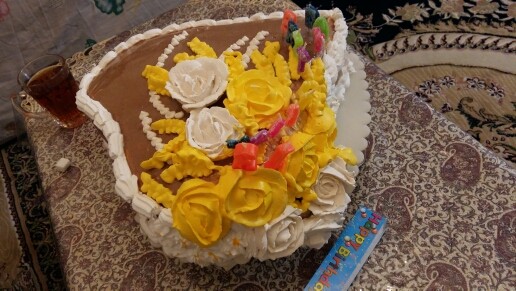 کیک تولد من