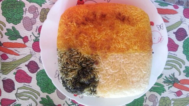 عکس تزیین ساده برنج