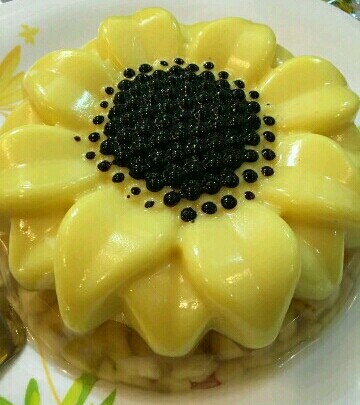 عکس ژله گل افتابگردان