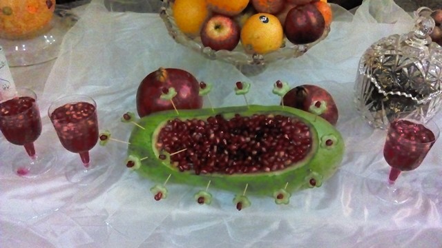 عکس سفره یلدای ۹۴