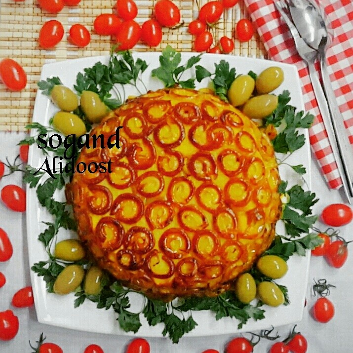عکس پاستای حلقه ای