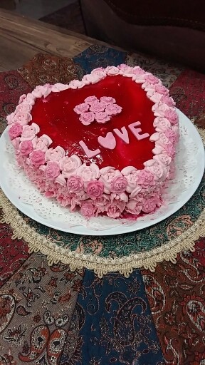 کیک من برای سالگرد ازدواجمون