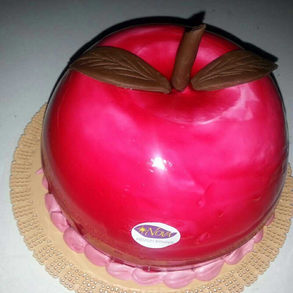 عکس کیک سیب 