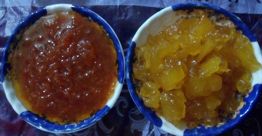 عکس مربای آناناس و هویج