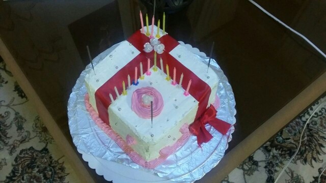 کیک تولد برادر شوشو