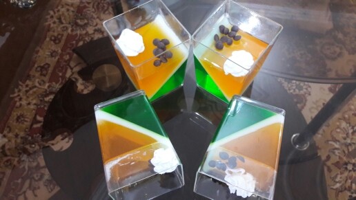 عکس ژله رنگین کمان