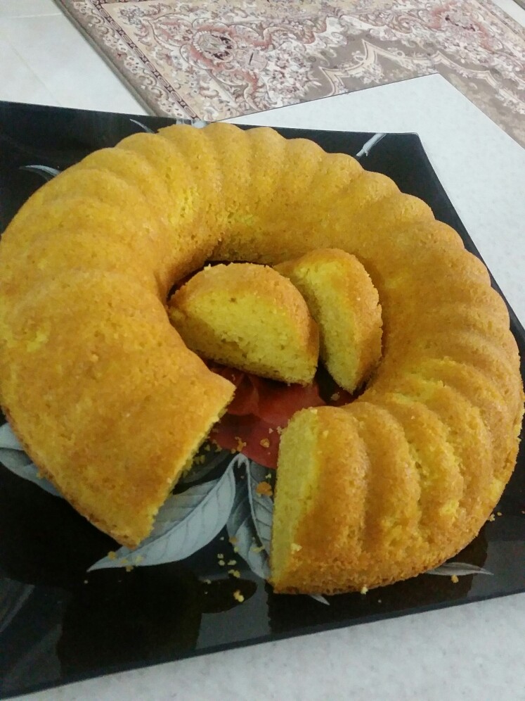 عکس کیک پرتغالی