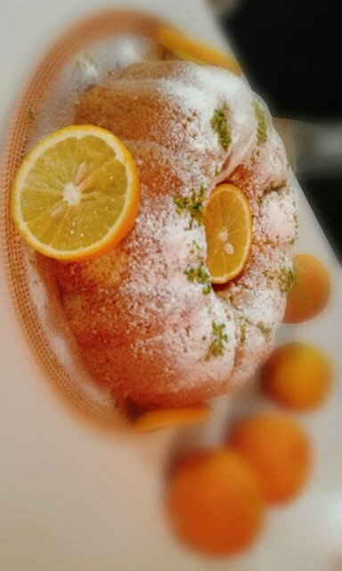 کیک پرتقالی
