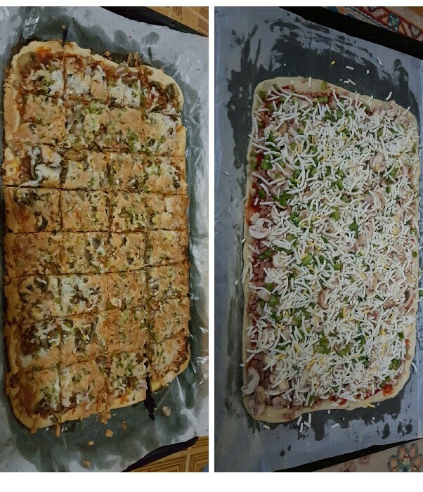 خمیر پیتزا به سبک ترکی