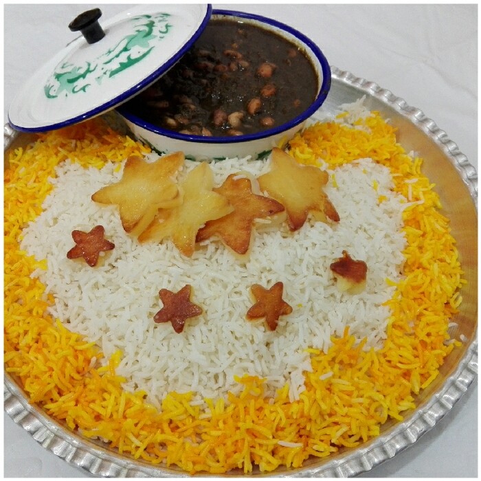 عکس خورشت سبزی فسنجان