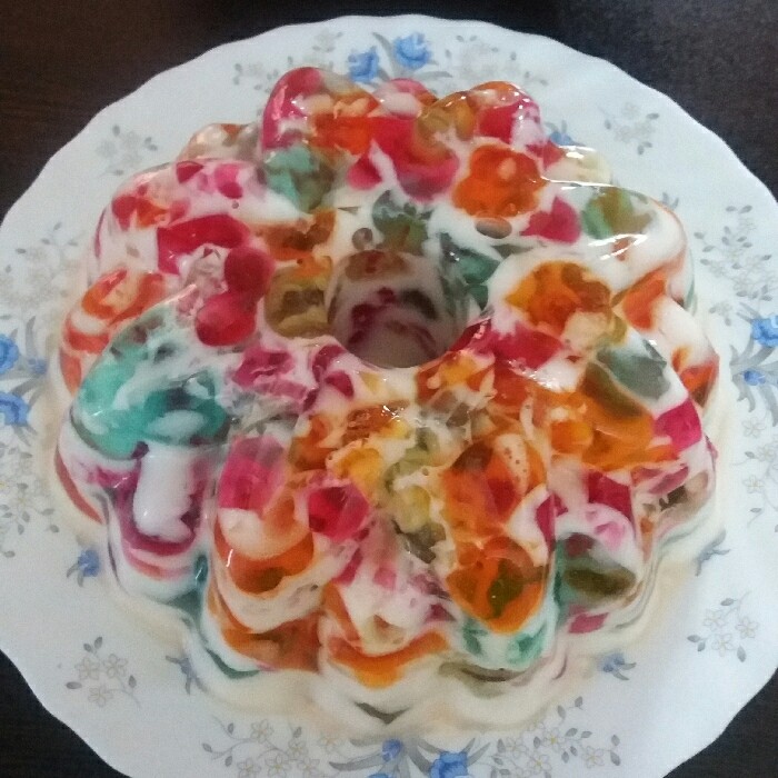 عکس ژله خرده شیشه