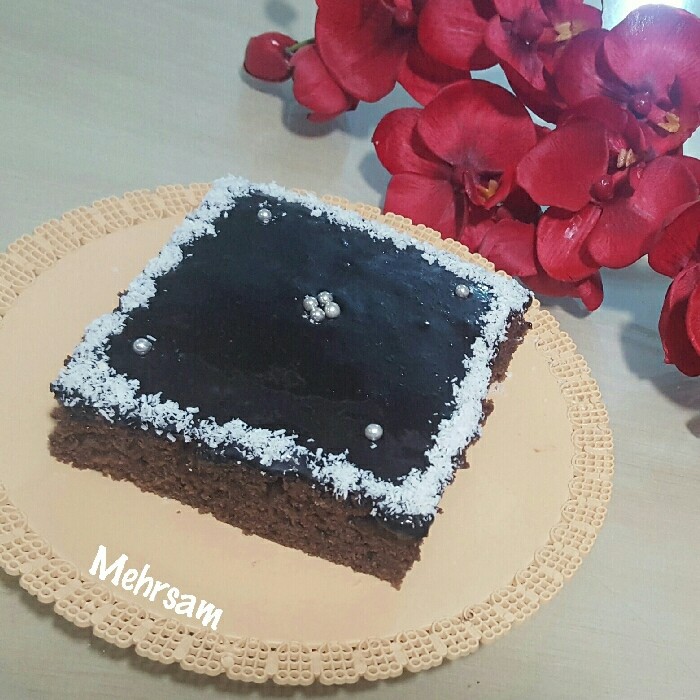 عکس کیک شکلاتی مایونز 