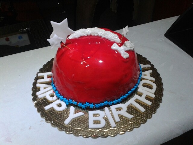 کیک تولد پدرم