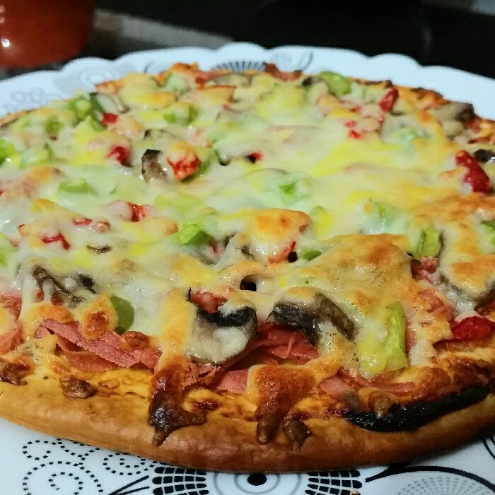 پیتزا قارچ
