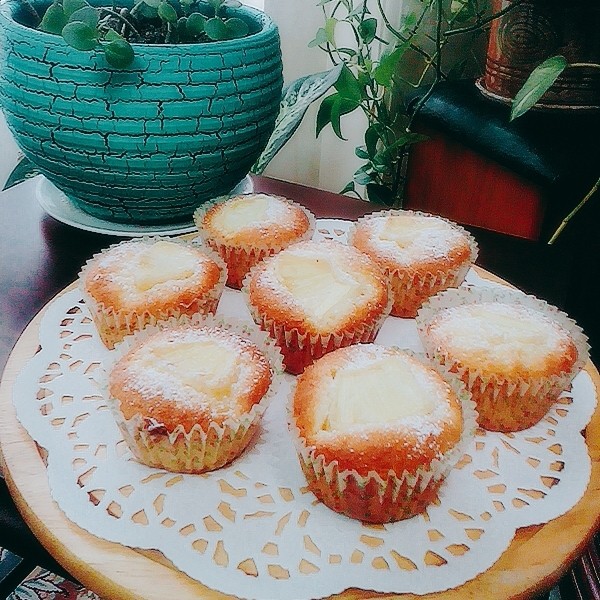 عکس کاپ کیک آناناس