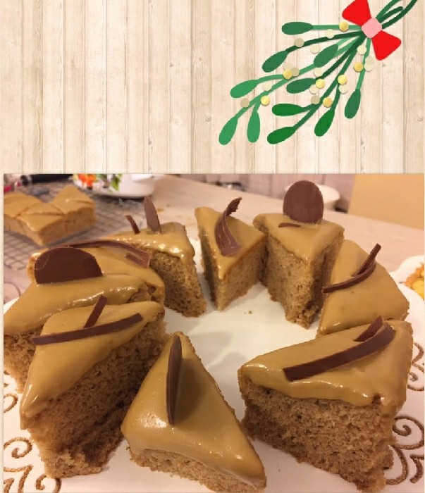 عکس کیک نسکافه