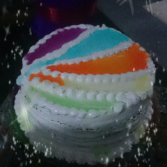 کیک تولد خودم
