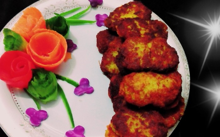 شامی گوشت با دورچینه ساده