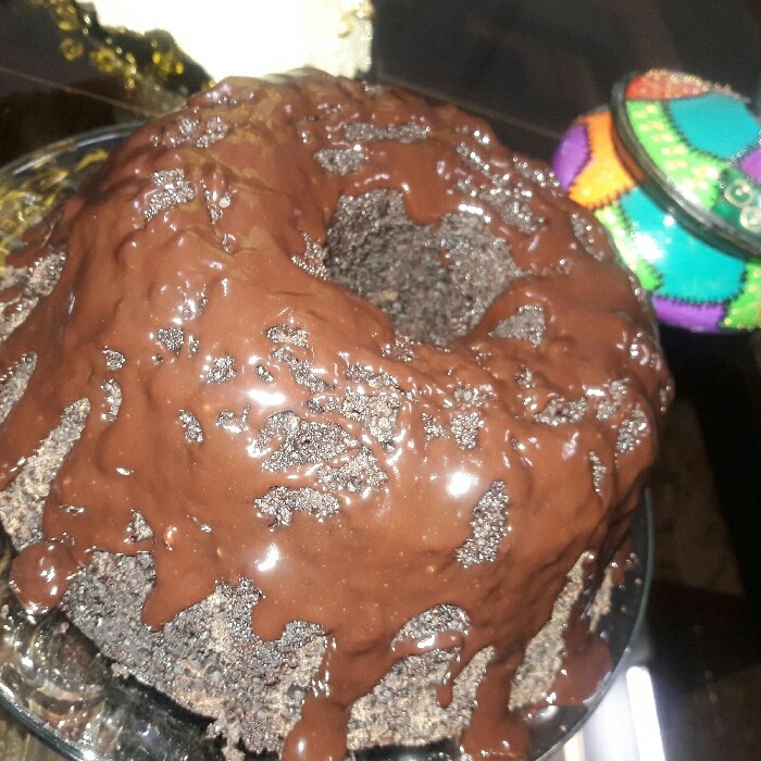 عکس کیک موکا شکلاتی