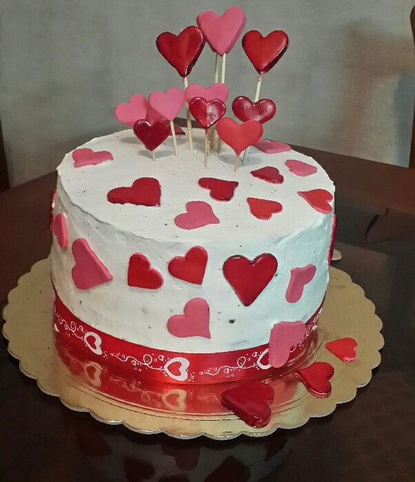 عکس کیک روز عشق 