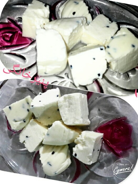 عکس پنیر سفید خانگی