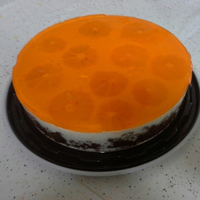 عکس چیز کیک پرتقال