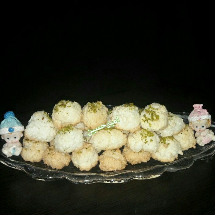 عکس شیرینی نارگیلی 
