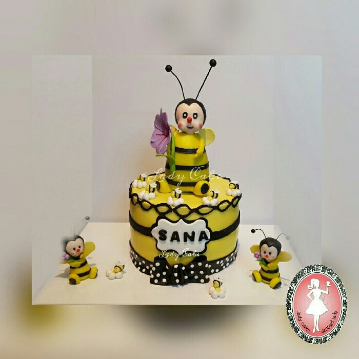 عکس کیک زنبوری