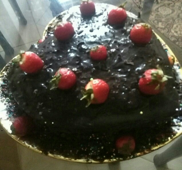 عکس کیک شکلاتی روز پدر 