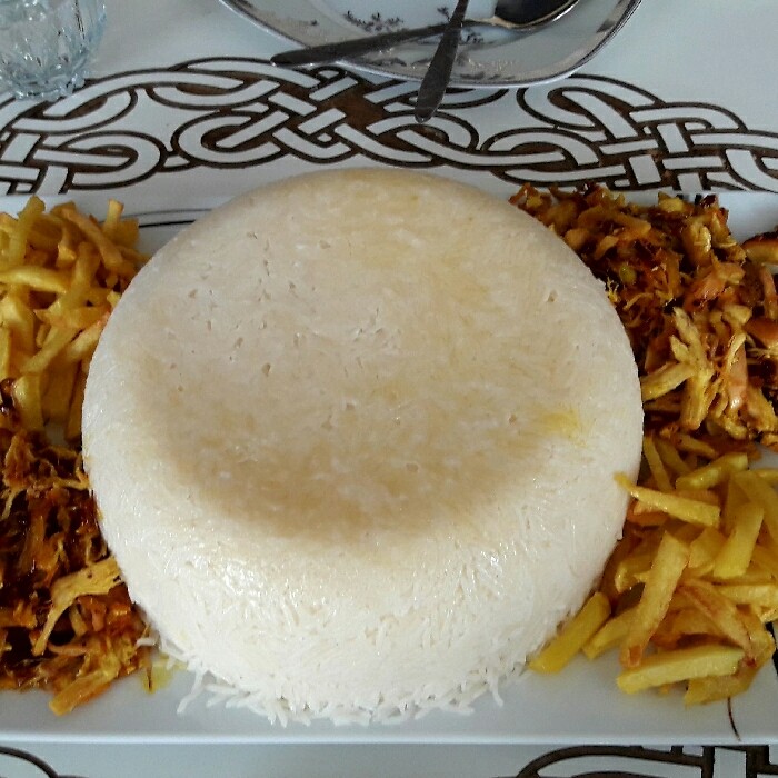 عکس برنج بامرغ