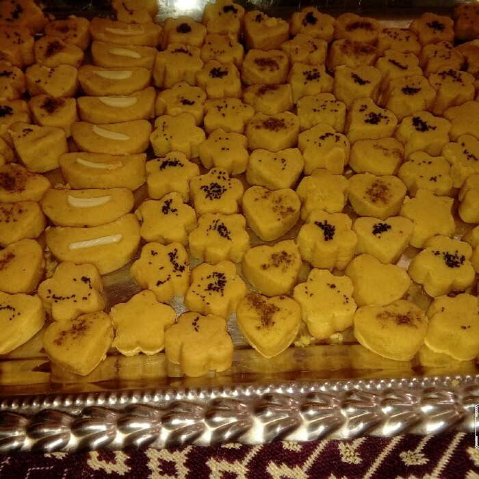 عکس شیرینیهای نخودچی برای عید