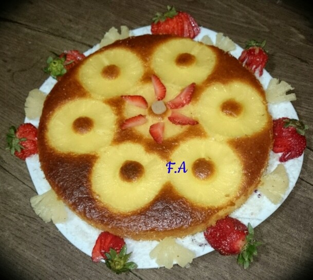 کیک آناناس 