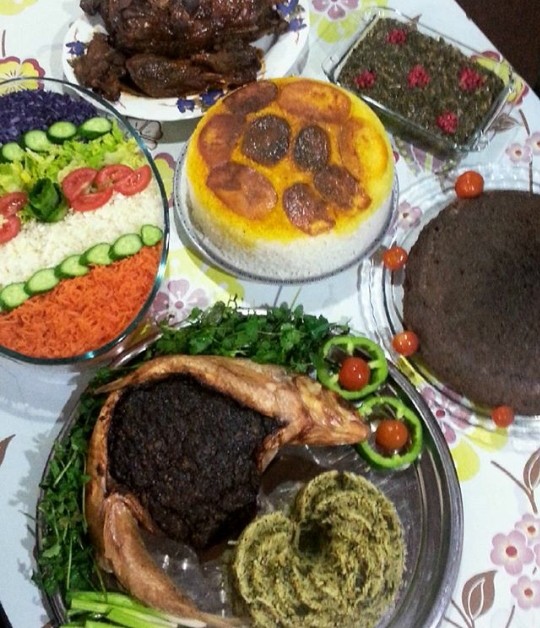 عکس غذای سنتی چهارشنبه سوری