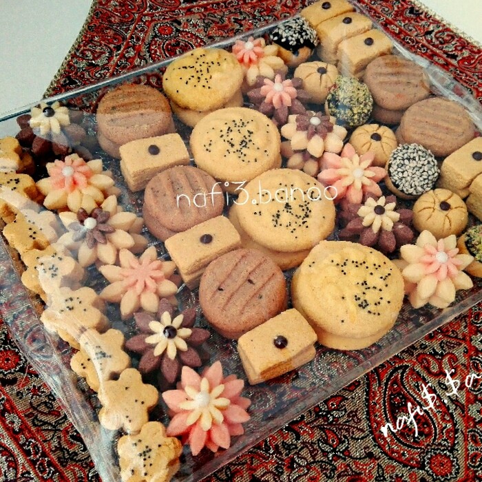 عکس شیرینیهای عید