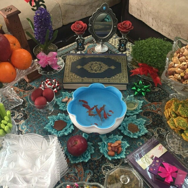 عکس سفره ی هفت سین