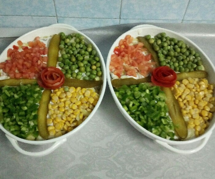عکس سالاد الویه