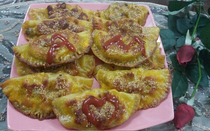 عکس پیراشکی گوشت